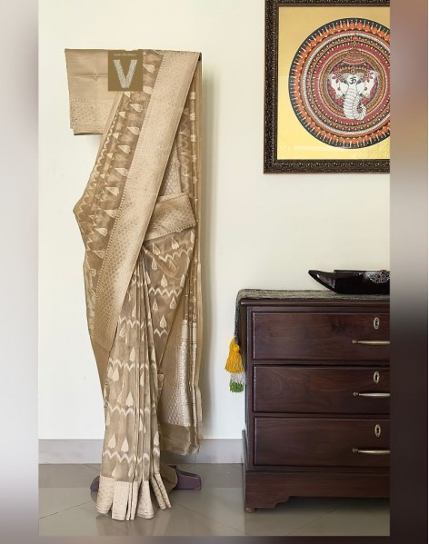 Tissue silk saree -VPTS-2082