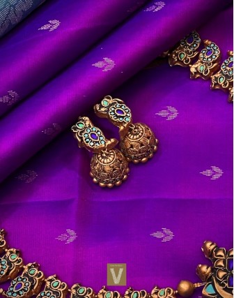 Antique gold terracotta jewellery-VTCJ-63