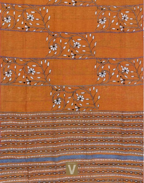 Kantha cotton saree-VKNT-2360