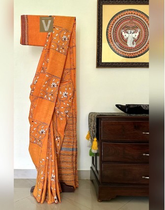 Kantha cotton saree-VKNT-2360