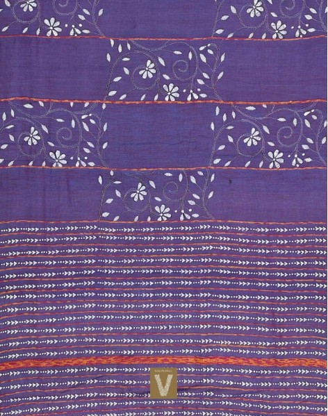 Kantha cotton saree-VKNT-2365