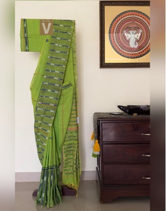 Kantha cotton saree-VKNT-2366