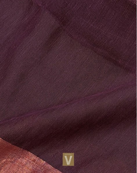 Organic linen saree-VOLN-2375 (SOLD)