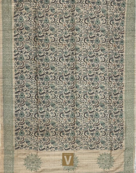 Semi tussar sarees-VSTS-2377