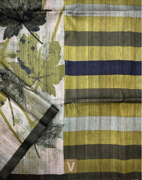 Tussar silk sarees-VTSR-2460