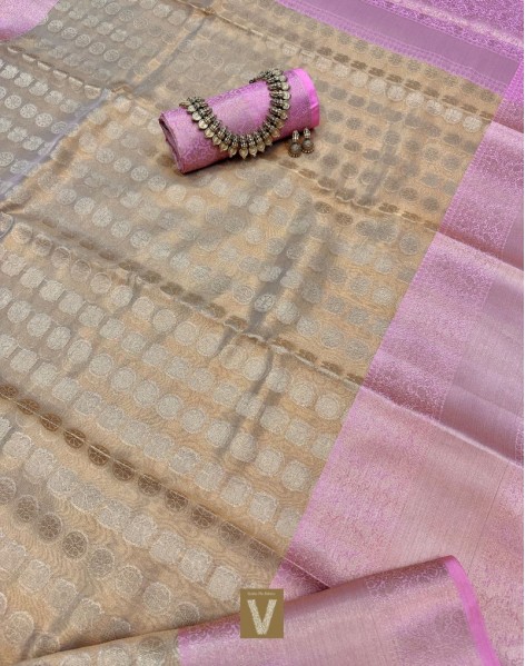 Kora Tissue silk saree -VKTS-2651