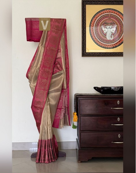 Kora Tissue silk saree -VKTS-2653