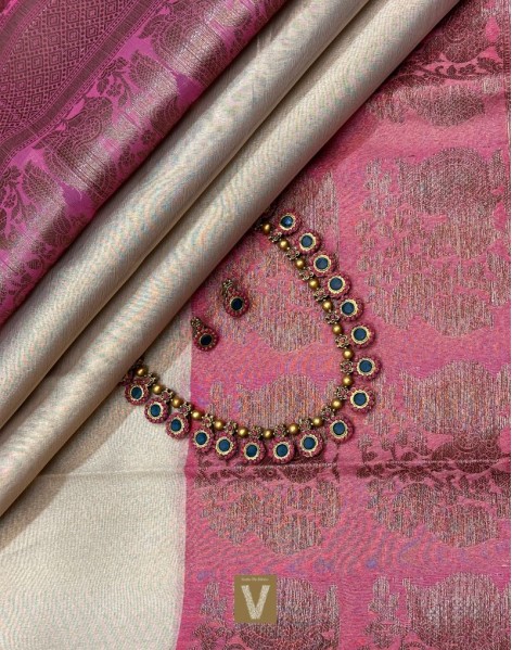 Kora Tissue silk saree -VKTS-2653