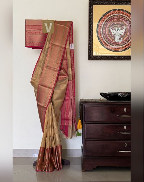Kora Tissue silk saree -VKTS-2657