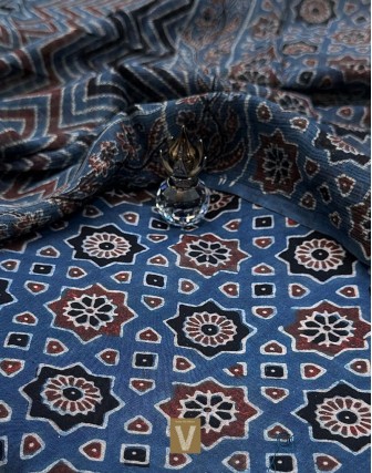 Salwar block printed cotton-VSAC-336