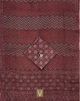 Salwar block printed cotton-VSAC-337