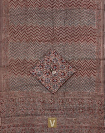 Salwar block printed cotton-VSAC-339