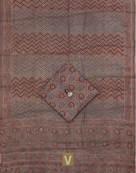 Salwar block printed cotton-VSAC-339