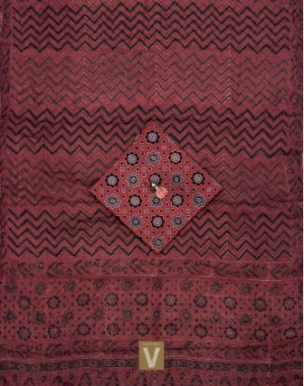 Salwar block printed cotton-VSAC-340