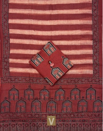 Salwar block printed cotton-VSAC-333