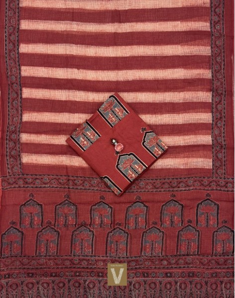 Salwar block printed cotton-VSAC-333
