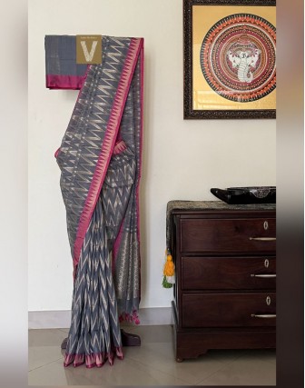 Silk cotton sarees-VSCS-2648