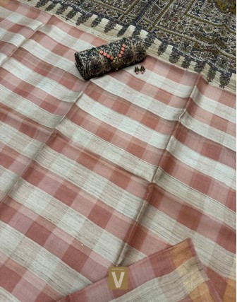 Tussar silk sarees-VTSR-2593