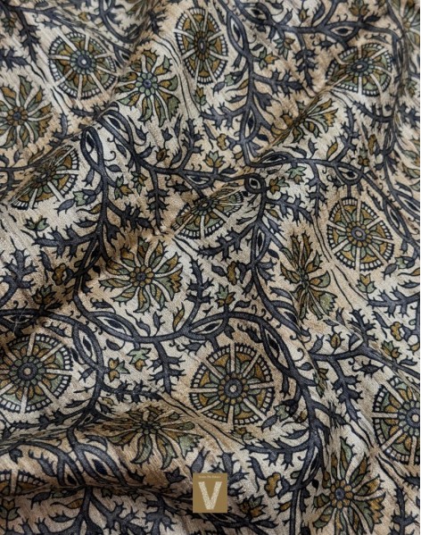Tussar silk sarees-VTSR-2595