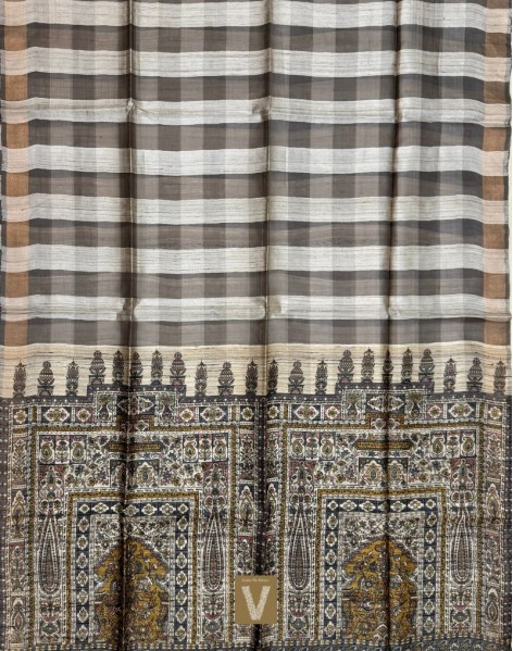Tussar silk sarees-VTSR-2595
