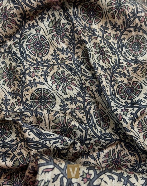 Tussar silk sarees-VTSR-2593