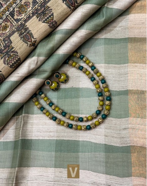 Tussar silk sarees-VTSR-2594