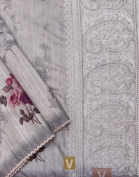 Chanderi silk -VCHS-2634