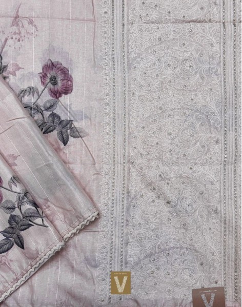 Chanderi silk -VCHS-2636
