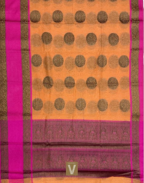 Linen by chanderi  saree-VLNP-2468