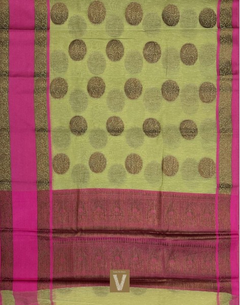 Linen by chanderi  saree-VLNP-2467