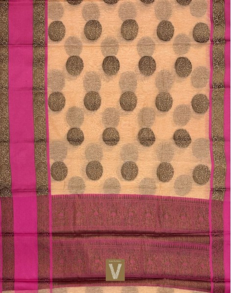 Linen by chanderi  saree-VLNP-2470