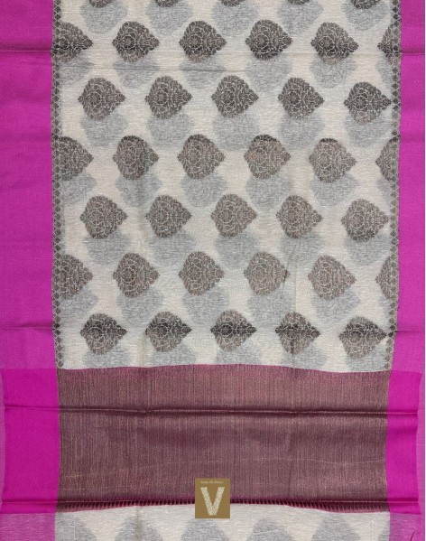 Linen by chanderi  saree-VLNP-2466