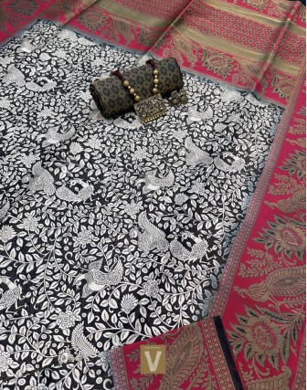 Soft silk sarees-VSSS-1878