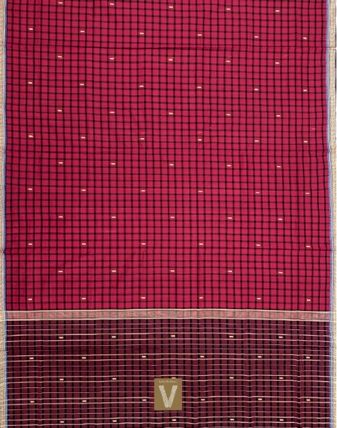 Kasargod handloom saree-VKAS-2405