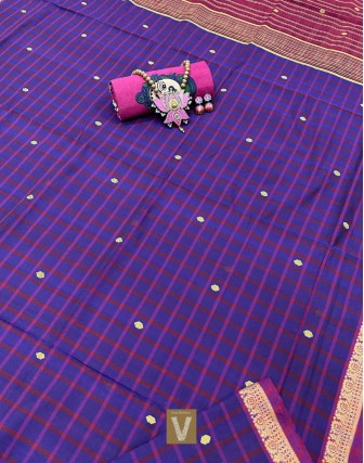 Kasargod handloom saree-VKAS-2407