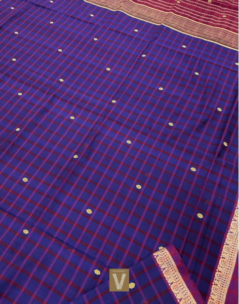 Kasargod handloom saree-VKAS-2407
