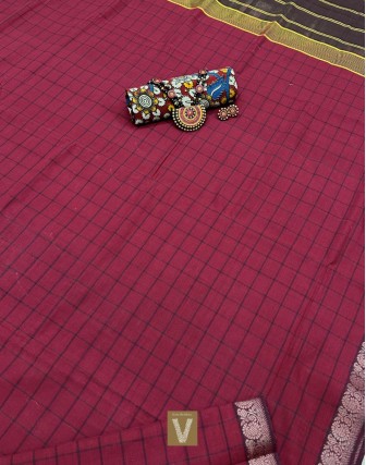 Kasargod handloom saree-VKAS-2409