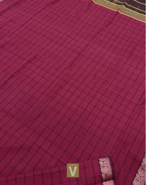 Kasargod handloom saree-VKAS-2409