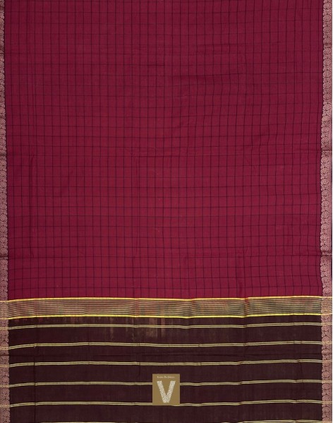 Kasargod handloom saree-VKAS-2409