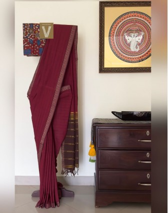 Kasargod handloom saree-VKAS-2409