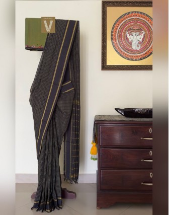 Kasargod handloom saree-VKAS-2411