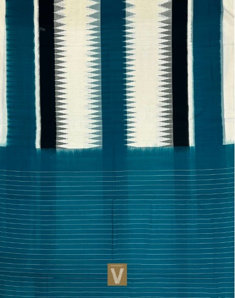 Double ikkat cotton saree-VMIS-2421