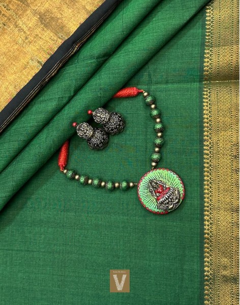 Mangalgiri cotton saree-VMNG-2447