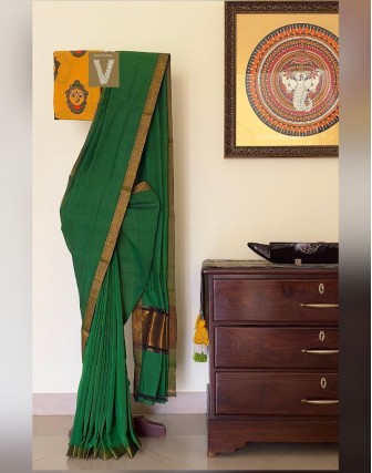Mangalgiri cotton saree-VMNG-2447