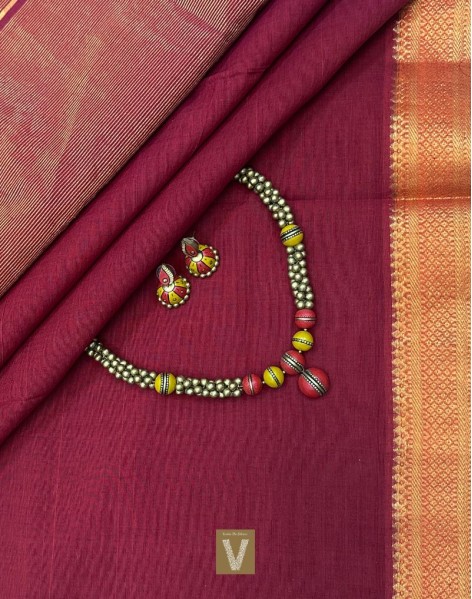 Mangalgiri cotton saree-VMNG-2450(SOLD OUT)