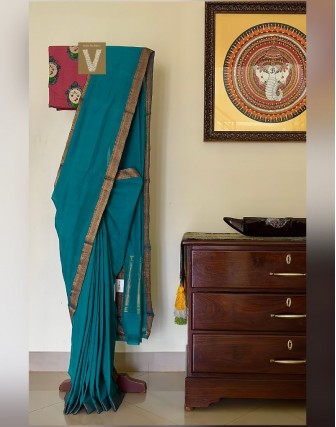 Mangalgiri cotton saree-VMNG-2445