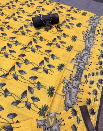 Matka silk sarees VMTK-2418