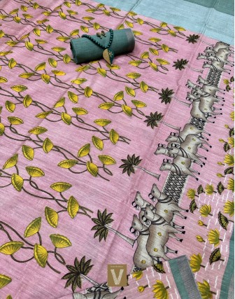 Matka silk sarees VMTK-2419