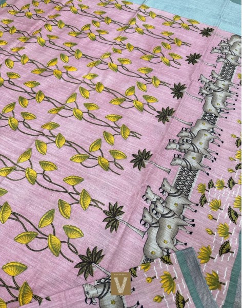 Matka silk sarees VMTK-2419