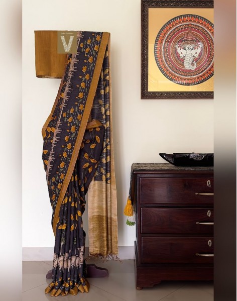 Matka silk sarees VMTK-2420(PRE-ORDER)